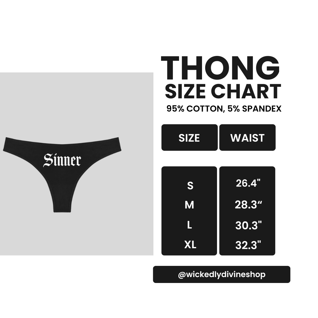WDS Daddy's Property Thong