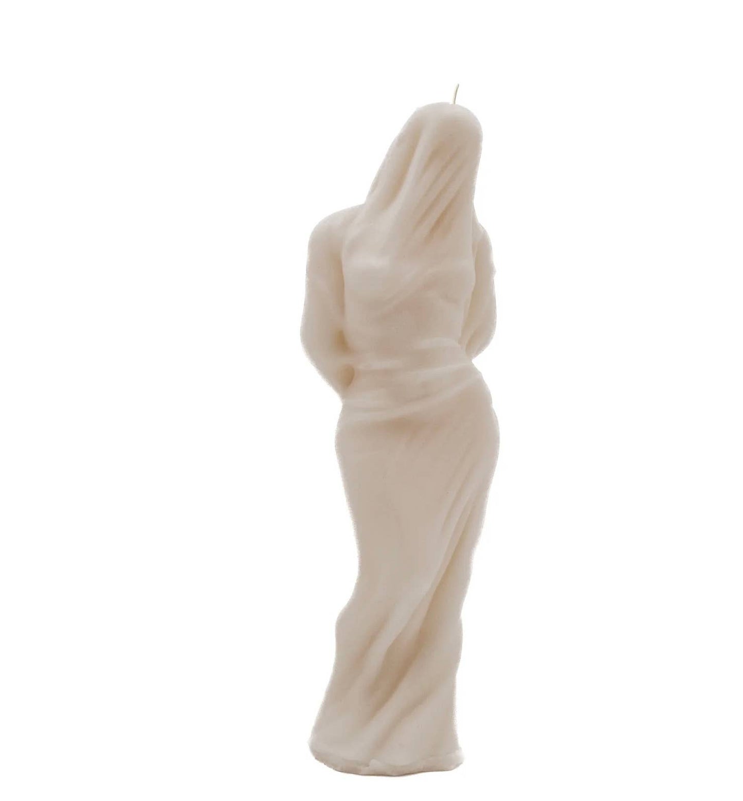 FULL VEILED WOMAN CANDLE | PILLAR