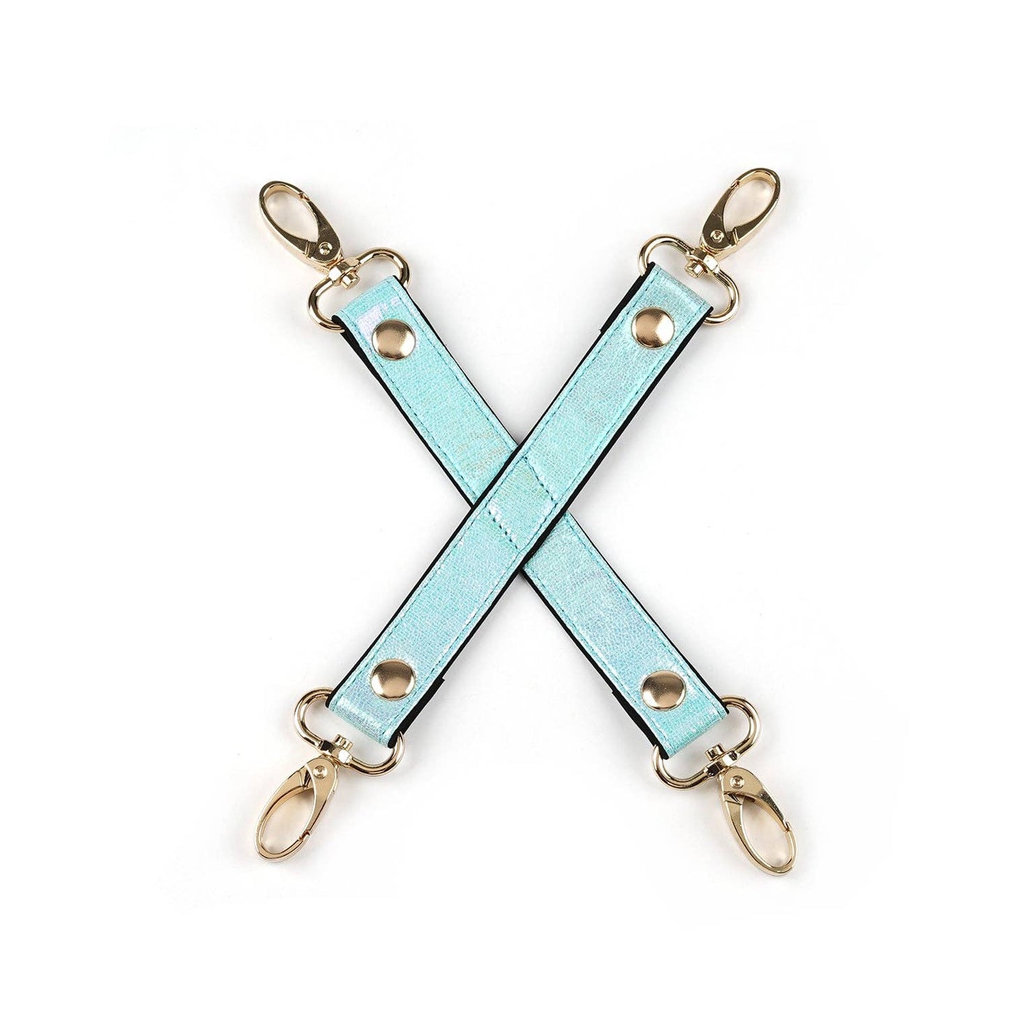 Vivid Sky 8pcs Set- Blue Glossy Soft Beginners Bondage Set