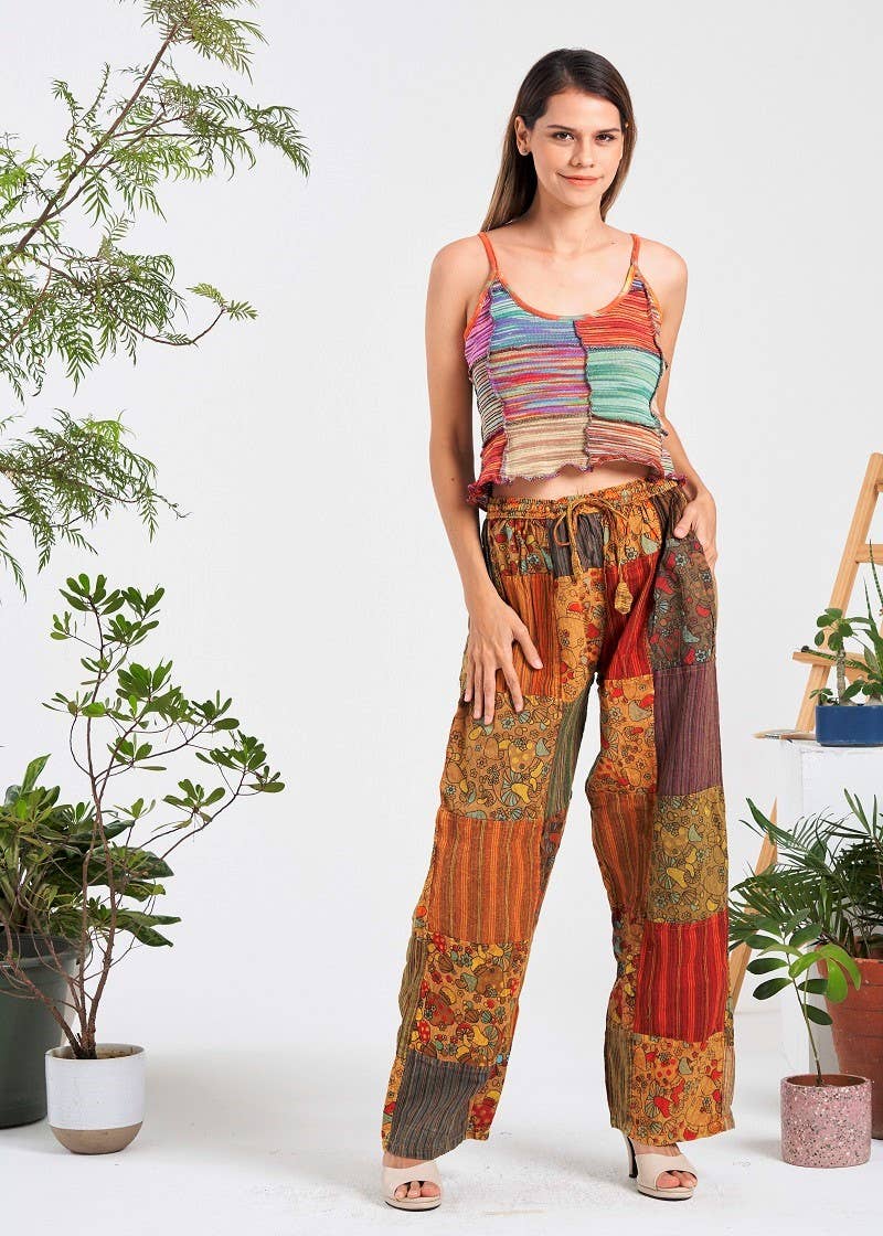 Shroom patch pants