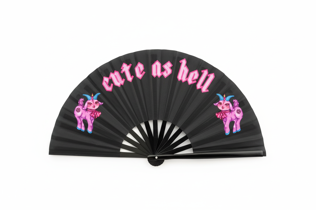 Cute as hell fan