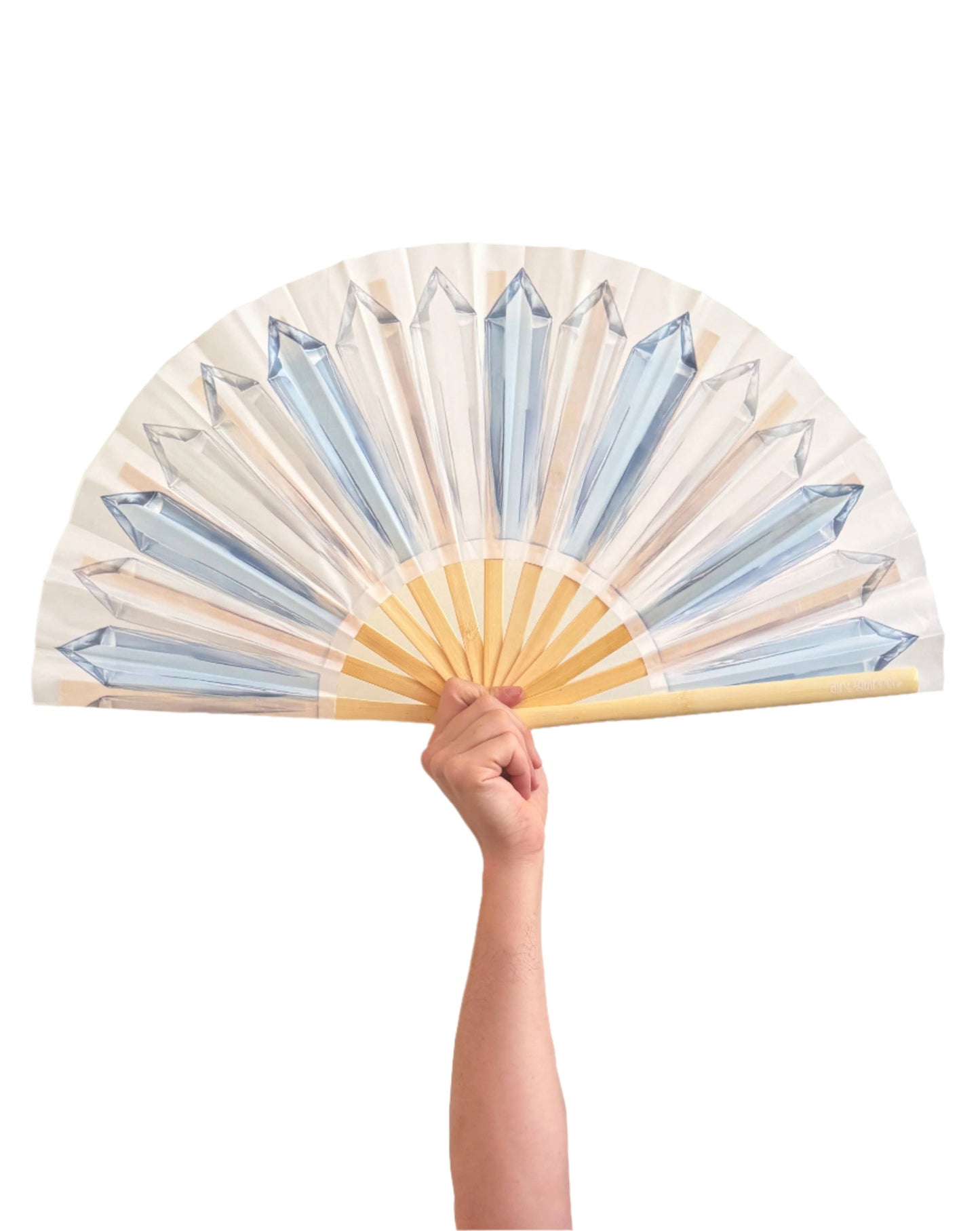 Crystal Crown Fan