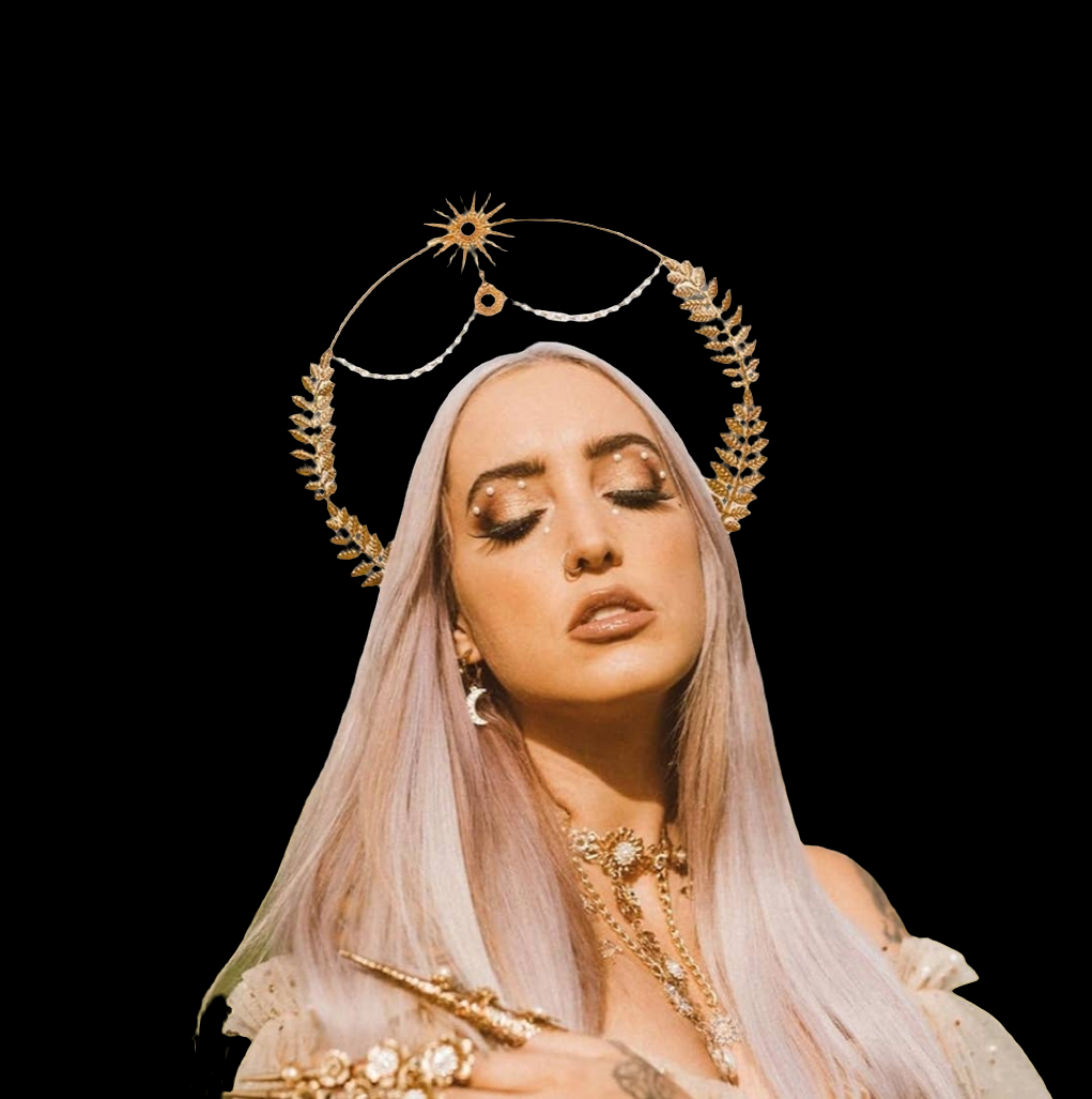 Goddess Headband and Earring Set