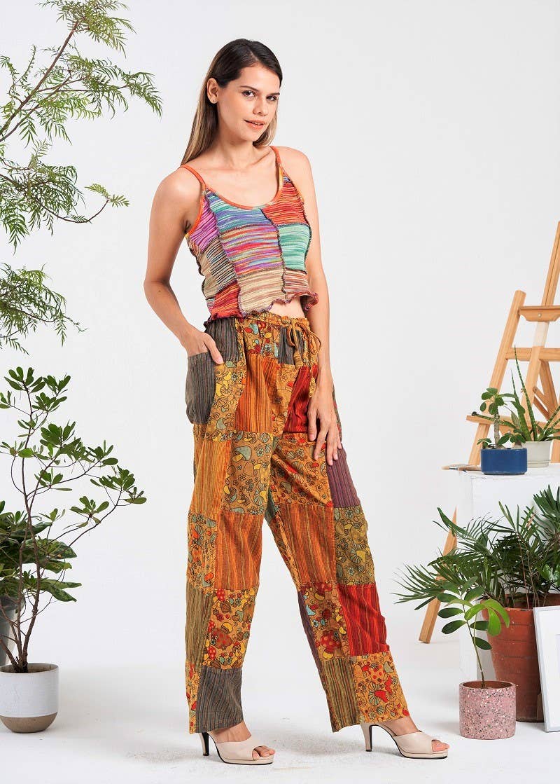 Shroom patch pants